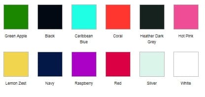 Ladies-Featherweight-Scoop-Neck-T-Shirt-Colour-Chart