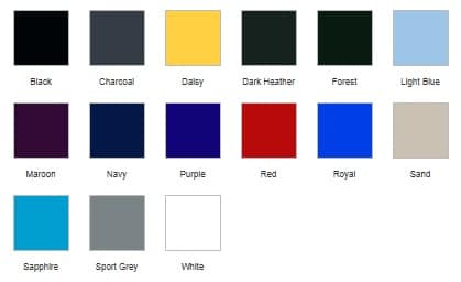 Gildan-SoftStyle-Double-Pique-Polo-Shirt-Colour-Chart