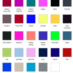 Gildan-SoftStyle-Ladies-Ringspun-T-shirt-colour-chart
