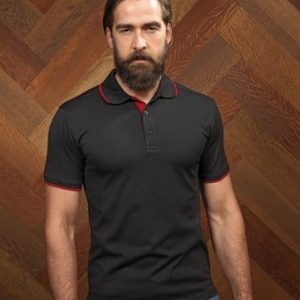 Premier-Contrast-Coolchecker¬-Polo-Shirt